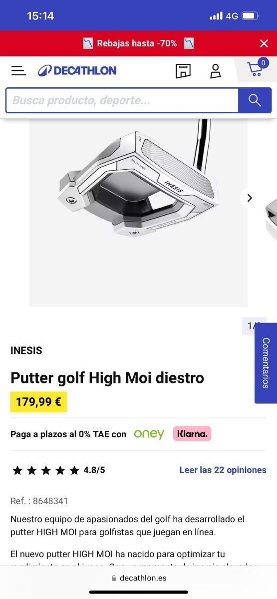 Potter Inesis High Moi NUEVO E SELLADO