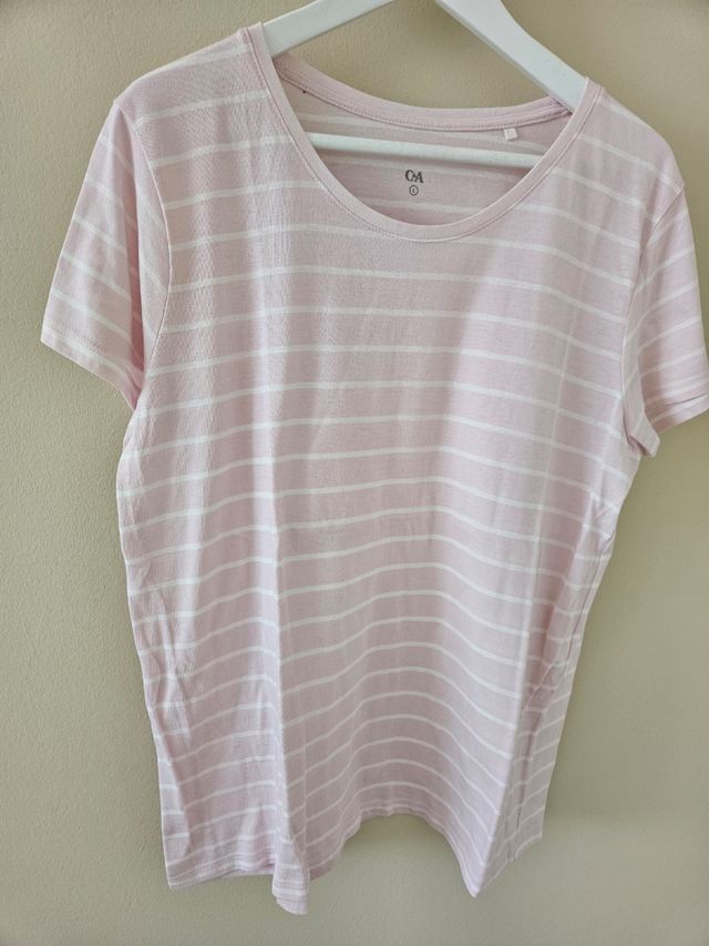 Lote 3 camisetas premamá manga corta. 