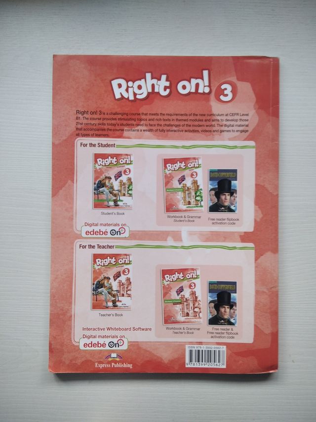 Libro Inglés: Right On 3