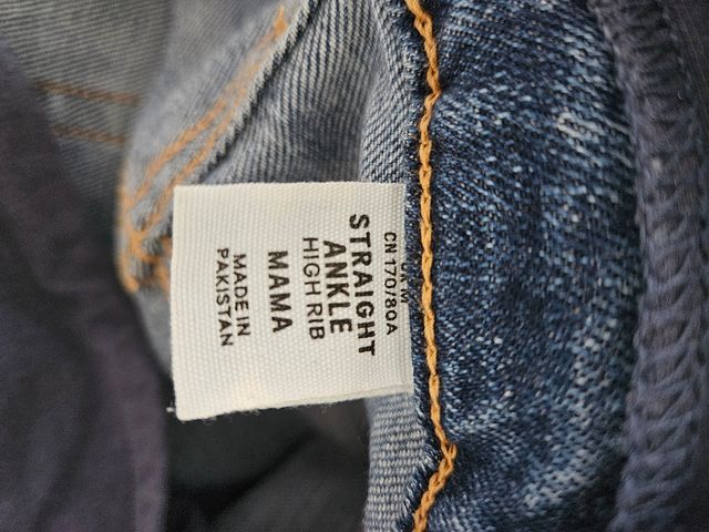 Pantalón vaquero premamá talla M