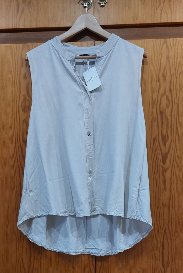 Camisa sin mangas