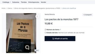 Libro Los pactos de la Moncloa