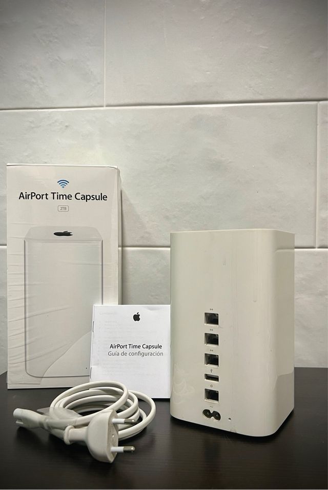VENDO Airport Time capsule 2tb + 4 Airport Express