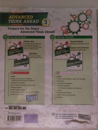 Libro Inglés 3 ESO Editorial Burlington