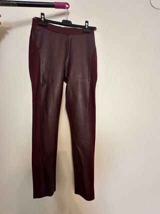 Leggings de cuero