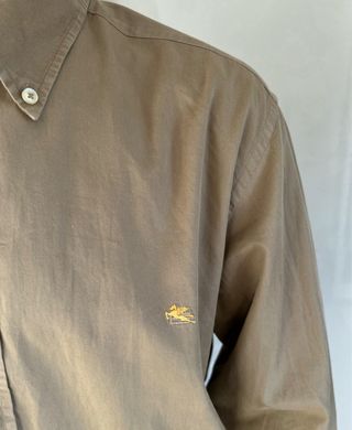 Camicia Etro beige uomo misura L