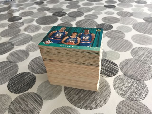 NBA Upper Deck 92 93 (Lote 218 cromos diferentes)