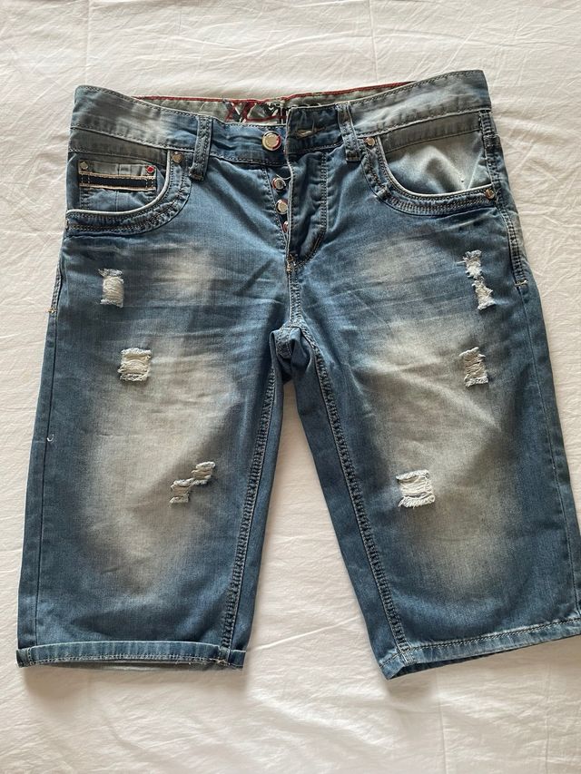 Pantaloncini Jeans bermuda