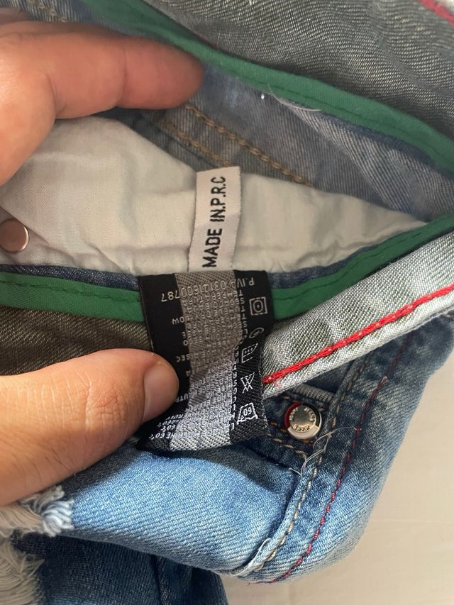 Pantaloncini Jeans bermuda