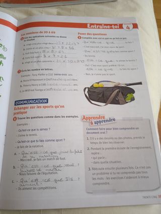 Cahier d'activités  1 ESO*  Francés