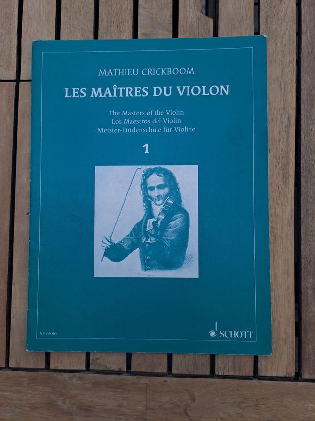 Les Maîtres du violon 1. Mathieu Crickboom.