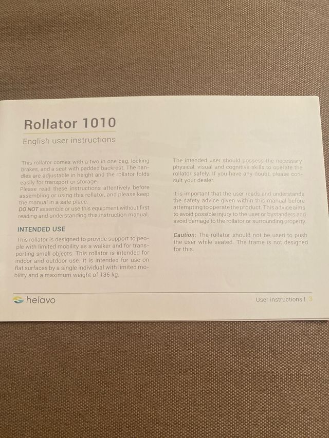 Deambulatore con seggiolino per esterno ed interno