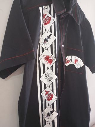 Camicia estiva uomo rockabilly