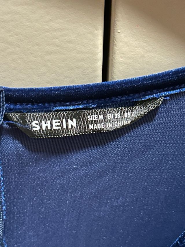 Vestito di velluto Shein