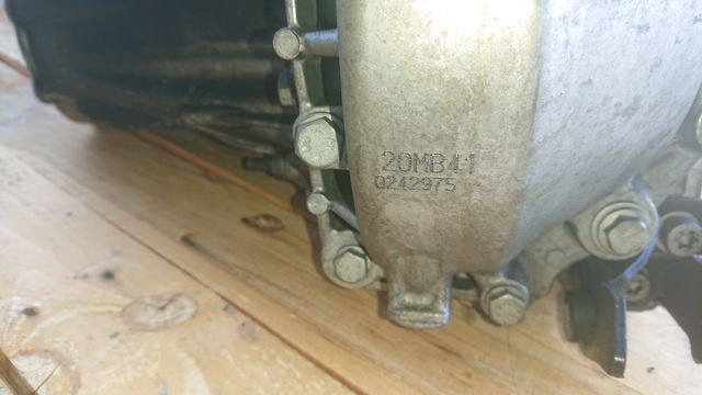 Caja de cambios 20MB41 y 20XT03