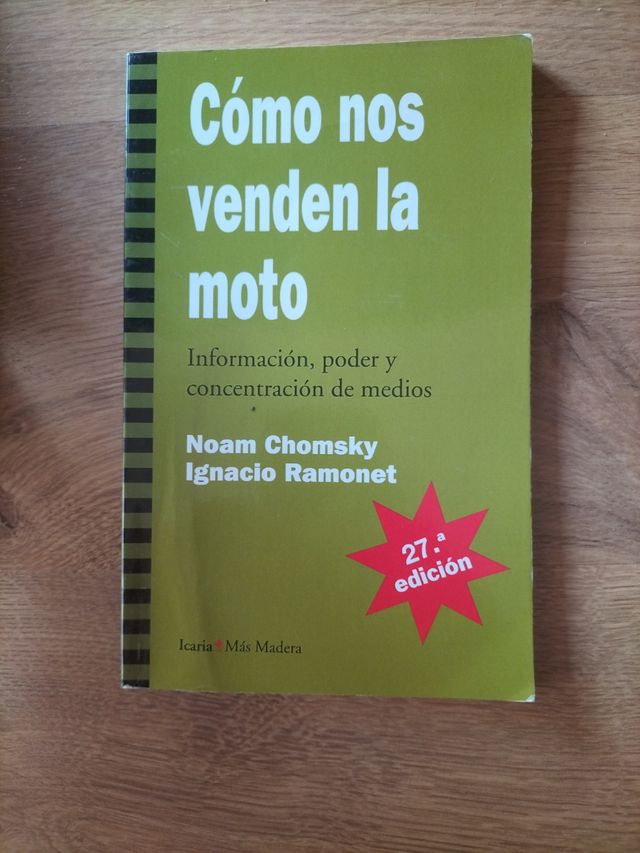 COMO NOS VENDEN LA MOTO ISBN 8474262453