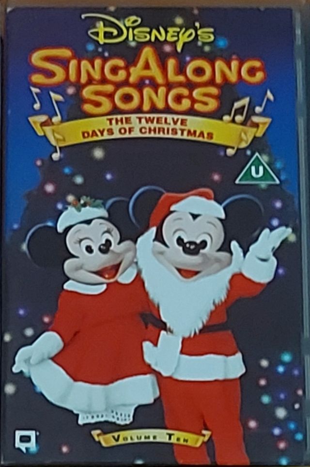 VHS Walt Disney. Sing Along Songs