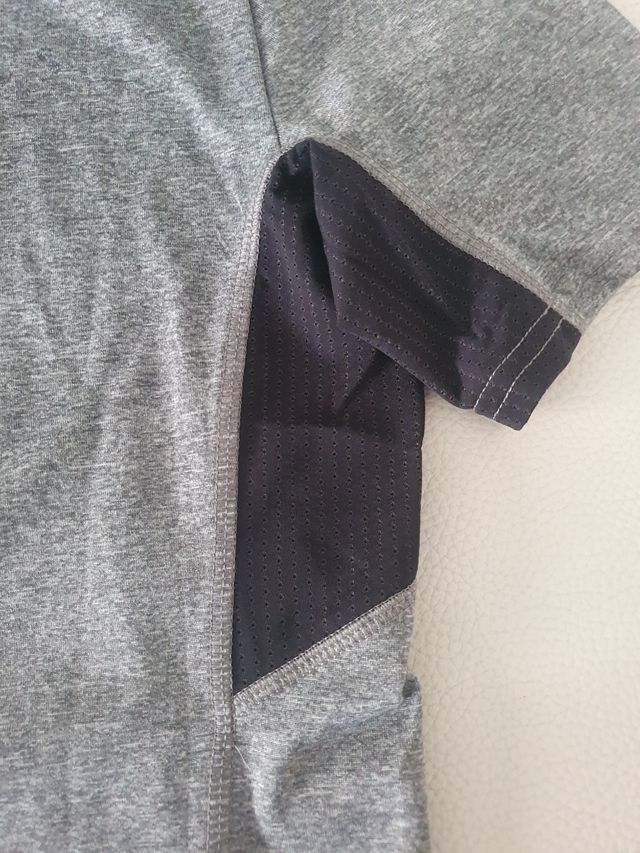 Camiseta deportiva manga corta Oxylane XS