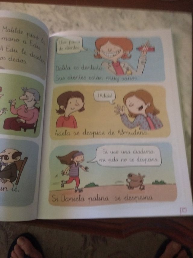 Libro de texto infantil