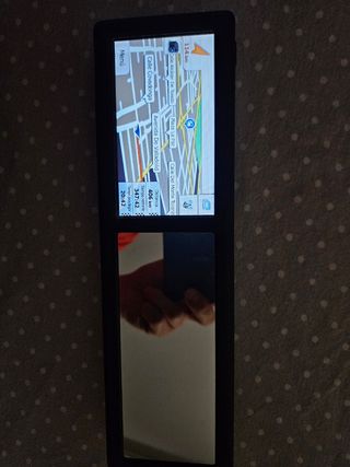Espejo retrovisor multimedia con gps