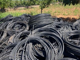 Gomas de goteo con goteros