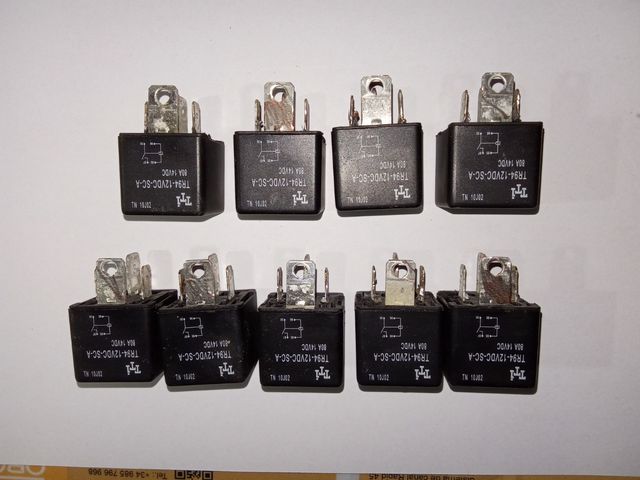 Relé TR-94 12vdc, 80 A