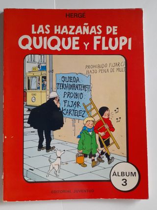Las Hazañas de Quique y Flupi, Álbum Nº 3 - Hergé