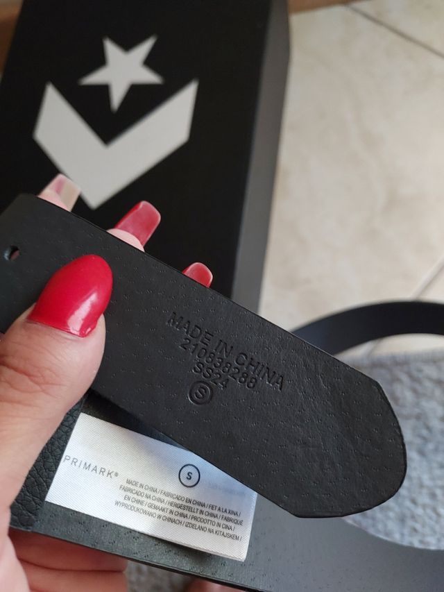 Cintura uomo taglia s