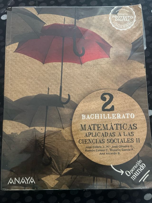 libro Matemáticas aplicadas a las sociales