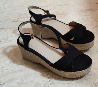 Sandalias Cuña de Esparto 