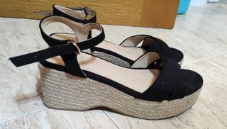 Sandalias Cuña de Esparto 