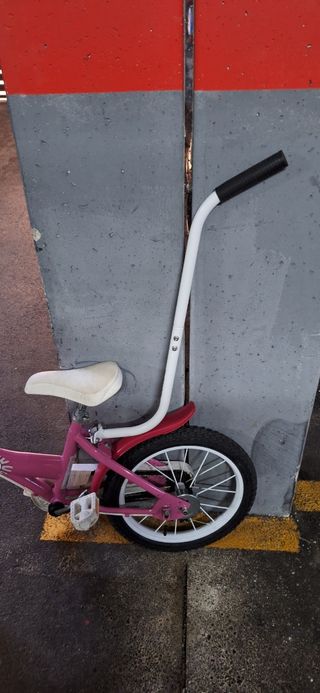 Bicis sin pedales y barra aprendizaje 