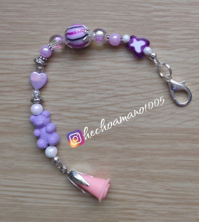 Buscatijeras osito lila