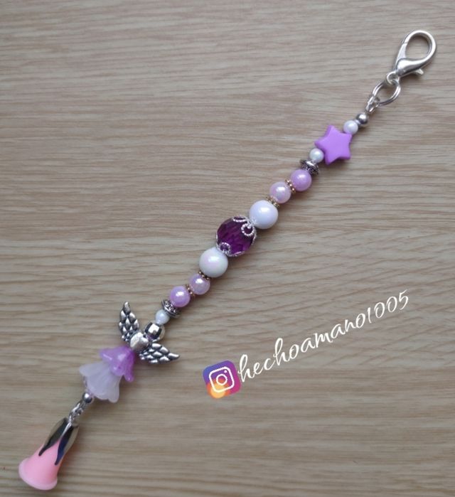 Buscatijeras hada y estrella lila