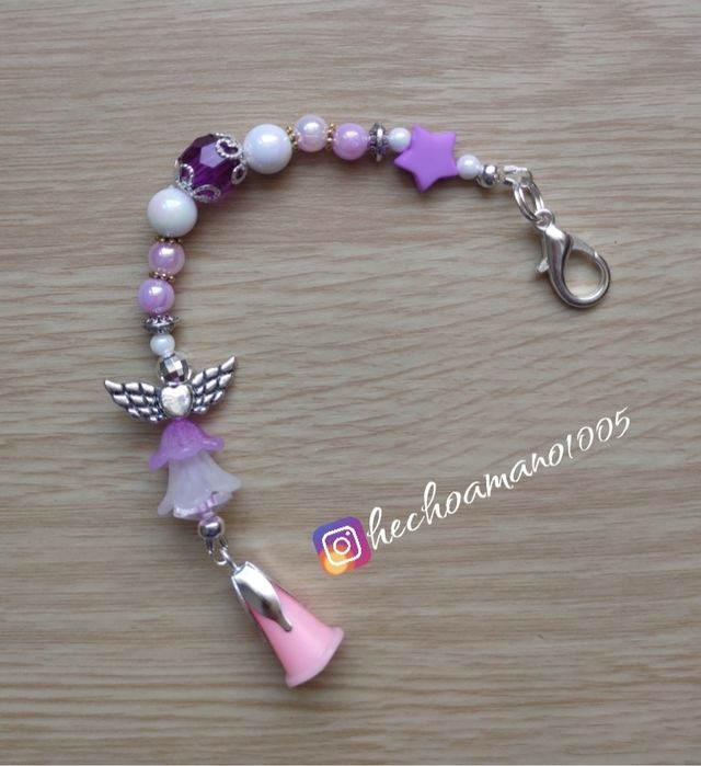 Buscatijeras hada y estrella lila