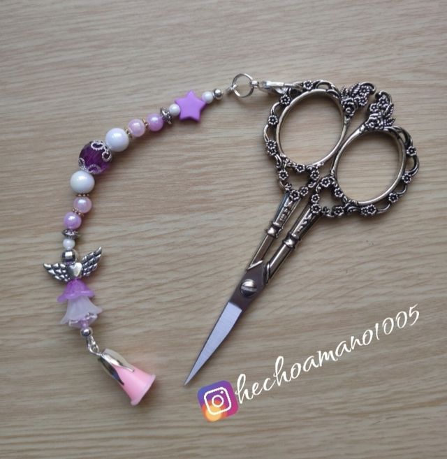 Buscatijeras hada y estrella lila