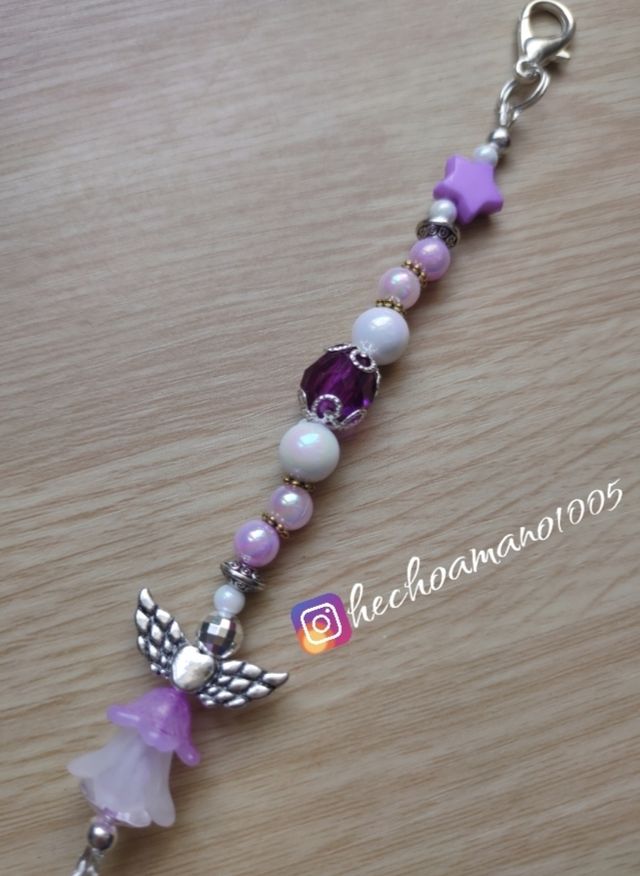 Buscatijeras hada y estrella lila