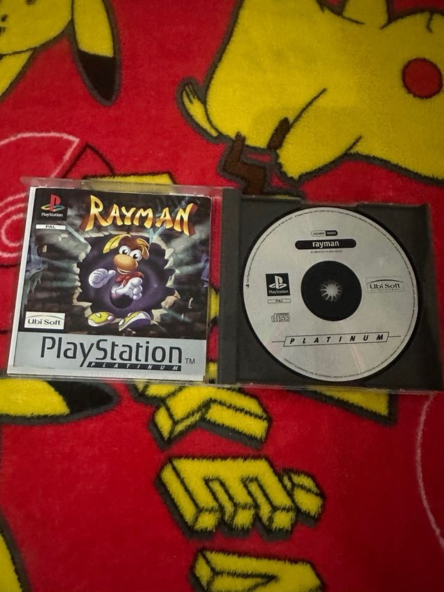 RAYMAN PS1 COMPLETO