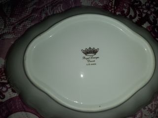 Porta bonbon in Limoges bianco e argento