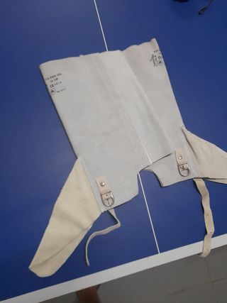 Polainas piel soldadura