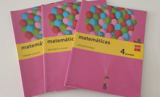 Libros Matemáticas 4 primaria Savia SM