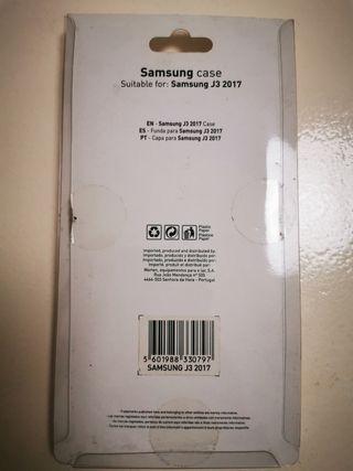 Capa Cana de Natal Samsung J3 2017 Nova