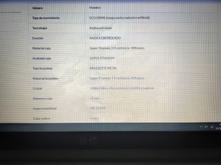 Reloj Citizen Eco Drive