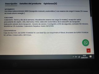 Reloj Citizen Eco Drive