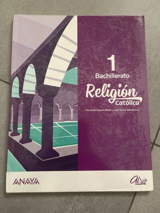 Libro religion 1 bachillerato
