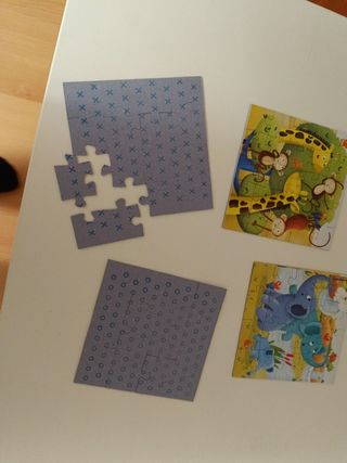 4 Puzzles Progressive infantil 