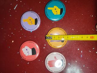 Colección Chapas 8 Marzo. Feminismo Madrid