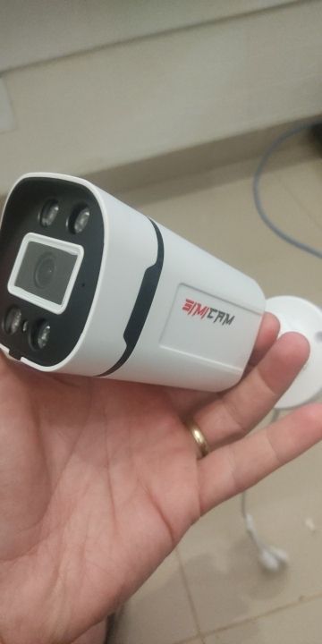 Cámara video vigilancia 4k audio 12v