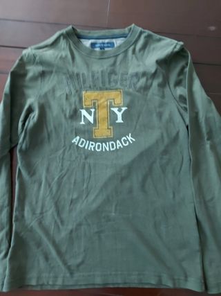Camisa Tommy hilfiger manga larga 