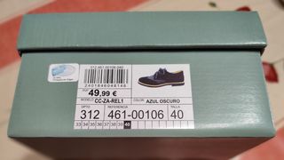 Zapatos de vestir chico talla 40